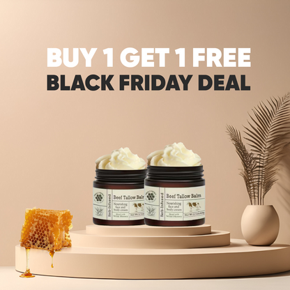 Beef & Honey Face/Body Tallow 60g X2