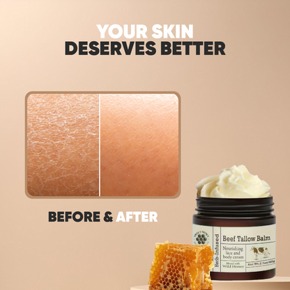 Beef & Honey Face/Body Tallow 60g X2